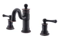 Смеситель для раковины Timo Adelia (6021/04F black antique) 6021/04F