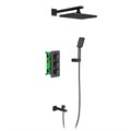 Душевая система встроенная с термостатом Timo Petruma SX-5049/03SM черный SX-5049/03SM - фото 134478