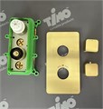 Душевая система встроенная с термостатом Timo Petruma SX-5029/17SM золото матовое SX-5029/17SM