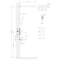 Душевая система встроенная с термостатом Timo Petruma SX-5079/03SM черный SX-5079/03SM