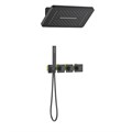 Душевая система встроенная с термостатом Timo Petruma SX-5249/03SM черный SX-5249/03SM - фото 134612