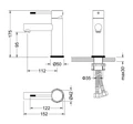 Смеситель для раковины Timo Saona (2361/03F) 2361/03F