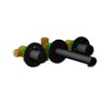 Смеситель для раковины встроенный с термостатом Timo Saona 2382/03SM черный 2382/03SM - фото 135078