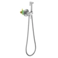 Смеситель встроенный с гигиеническим душем Timo Saona никель (2338/13SM) 2338/13SM