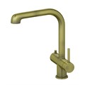 Смеситель для кухни с подключением фильтра и выдвижной лейкой Timo Saona 2346/02FL антик 2346/02FL