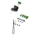 Душевая система встроенная с термостатом Timo Saona SX-2329/18SM черное золото SX-2329/18SM