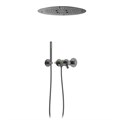 Душевая система встроенная с термостатом Timo Saona SX-2358/18SM черное золото SX-2358/18SM - фото 135640
