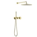 Душевая система встроенная с термостатом Timo Saona SX-2359/17SM золото матовое SX-2359/17SM Душевая система встроенная с термостатом Timo Saona SX-2359/17SM золото матовое SX-2359/17SM