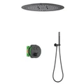 Душевая система встроенная с термостатом Timo Saona черный (SX-2370/03SM) SX-2370/03SM
