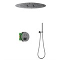 Душевая система встроенная с термостатом Timo Saona SX-2370/18SM черное золото SX-2370/18SM - фото 135729