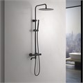 Душевая система с термостатом Timo Saona SX-2380/03 черный SX-2380/03