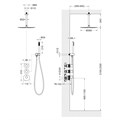 Душевая система встроенная с термостатом Timo Saona SX-2399/00SM хром SX-2399/00SM Душевая система встроенная с термостатом Timo Saona SX-2399/00SM хром SX-2399/00SM