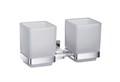 Стакан для зубных щеток двойной Timo Selene 10034/00 хром 10034/00 - фото 135829