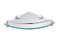 Полка в ванную стеклянная Timo Selene 10073/00 хром 10073/00 - фото 135880