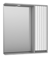 BALATON - 75 Зеркало-шкаф правый, комб. серый BAL-04075-01-01П