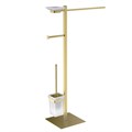 Стойка в ванную комнату Timo Selene 17085/17 золото матовое 17085/17
