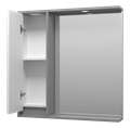 BALATON - 80 Зеркало-шкаф левый, комб. серый BAL-04080-01-01Л