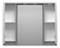 BALATON -100 Зеркало-шкаф, комб. серый BAL-04100-01-01