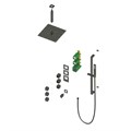 Душевая система встроенная с термостатом Timo Selene SX-2229/03SM черный SX-2229/03SM