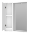 BALATON - 65 Зеркало-шкаф левый, белый BAL-04065-01-Л