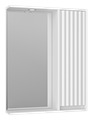 BALATON - 65 Зеркало-шкаф правый, белый BAL-04065-01-П BALATON - 65 Зеркало-шкаф правый, белый BAL-04065-01-П
