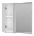 BALATON - 75 Зеркало-шкаф левый, белый BAL-04075-01-Л