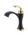 Смеситель для раковины Timo Unari (7501/04F black antique) 7501/04F