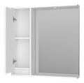 BALATON - 80 Зеркало-шкаф левый, белый BAL-04080-01-Л