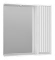 BALATON - 80 Зеркало-шкаф правый, белый BAL-04080-01-П