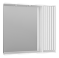 BALATON - 90 Зеркало-шкаф правый, белый BAL-04090-01-П