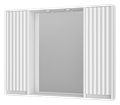 BALATON -100 Зеркало-шкаф, белый BAL-04100-01-011