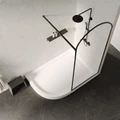 Душевой поддон ABBER AD3E120 R 120х90 асимметричный, акриловый, белый AD3E120