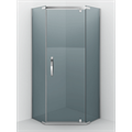 Душевой уголок ALEX BAITLER 2 серия AB245-90 тонированное стекло AB245-90 - фото 137569