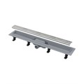 Alcaplast  APZ8 Simple Водоотводящий желоб с порогами для перфорированной решетки  AG100101850 AG100101850 - фото 138302