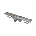 Alcaplast  APZ6 Professional Водоотводящий желоб с порогами для цельной решетки низкий, вертикальный слив, 1050 мм  APZ1106-1050 APZ1106-1050