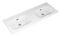 Раковина Brevita  Onda 120 с двумя чашами B-OND120-02 - фото 139077
