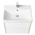 Тумба СКАНДИ 70, белая, дуб верона (под раковину АДРИАНА 70) 1A251801SDB20