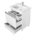 Тумба КАПРИ 60, подвесная, белая (под раковину МИРАНДА 60) 1A230101KP010