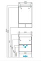 Тумба под раковину AQUATON Йорк 55 1A170501YOAV0