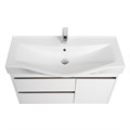 Тумба НОРТОН 100, белая (под раковину БЕВЕРЛИ 100) 1A249001NT010