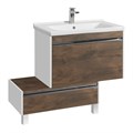 Тумба КАПРИ 80, таксония темная (под раковину МИРАНДА 80) 1A230201KPDB0