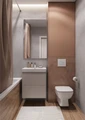 Тумба Юнит 55 капучино, Раковина Адриана 55 1A288201UN4A0