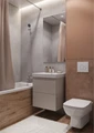 Тумба Юнит 55 капучино, Раковина Адриана 55 1A288201UN4A0