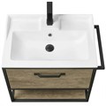 Комплект: Тумба с раковиной Лофт Фабрик 65 Дуб Кантри/ Раковина Фабиа 65 1A2423K0LTDY0