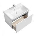 Комплект: Тумба с раковиной Асти 70 Белый/ Раковина Адриана 70 1A2630K0AX2B0