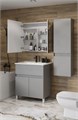 Комплект Aquaton Форест 75 туманный серый (тумба+ раковина Элина ) 1A2783K0FR4D0