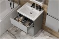 Комплект Aquaton Форест 60 туманный серый (тумба с раковиной Элина ) 1A2782K0FR4D0