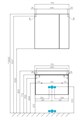 Комплект Aquaton Асти 70 (тумба + раковина Адриана ) 1A2630K0AXD70