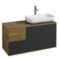 Тумба с раковиной AQUATON Лола + Терра 1A2469K2TEKA0 - фото 142556