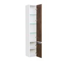 Шкаф-колонна КАПРИ 30, подвесная, правый, таксония темная 1A230503KPDBR